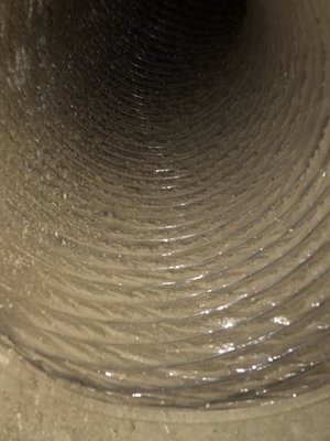 Air duct cleaning - Air sterilizes. This UV light cleans air moving through the system. Installed in the air return, the light turns on when the fan starts running and turns off when the system is off Air duct cleaning - Air sterilizes. This UV light cleans air moving through the system. Installed in the air return, the light turns on when the fan starts running and turns off when the system is off