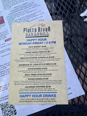 Menu photo 4 Platte River Bar and Grill Littleton, CO Menu photo 4 Platte River Bar and Grill Littleton, CO