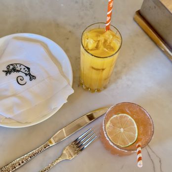 Clementine - Orange Juice and Aperol Margarita - Mediterranean Near Me - Yountville, California Clementine - Orange Juice and Aperol Margarita - Mediterranean Near Me - Yountville, California