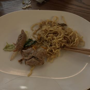 Miru - duck yakisoba...with a piece of hair - Japanese Near Me - Chicago, Illinois Miru - duck yakisoba...with a piece of hair - Japanese Near Me - Chicago, Illinois