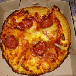 Pizza Hut - Mini Pepperonia Pan Pizza.