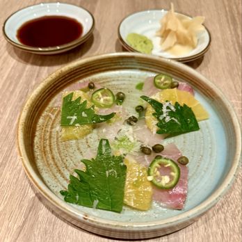 Domo Domo - Yellow tail crudo - Japanese Near Me - Ewa Beach, Hawaii