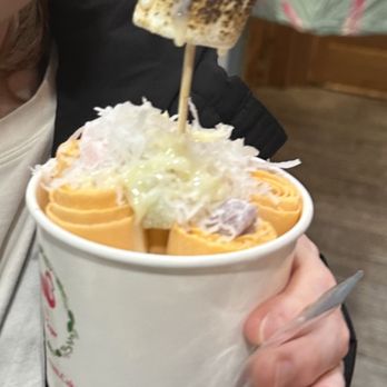 Miss Sugar Dessert - Mango Rolled Ice Cream - Custom Cakes Near Me - West Lafayette, Indiana