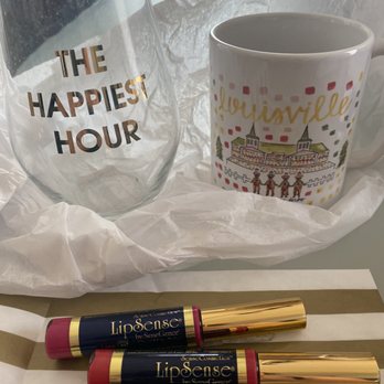 Dress and Dwell - Picked up some a cute glass and my new face coffee mug - Women's Clothing Near Me - New Albany, Indiana Dress and Dwell - Picked up some a cute glass and my new face coffee mug - Women's Clothing Near Me - New Albany, Indiana