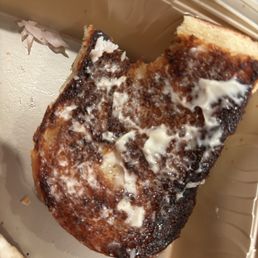 This is the picture of the bun. One bite is all I could manage. This is the picture of the bun. One bite is all I could manage.