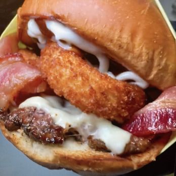 Eat Crispy Burger - The cowboy burger - Breakfast & Brunch Near Me - National City, California Eat Crispy Burger - The cowboy burger - Breakfast & Brunch Near Me - National City, California