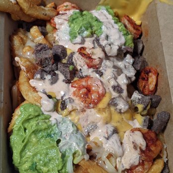 The Taco Stand - Mar y Tierra fries!! Get this! - Food Stands Near Me - La Jolla, California The Taco Stand - Mar y Tierra fries!! Get this! - Food Stands Near Me - La Jolla, California