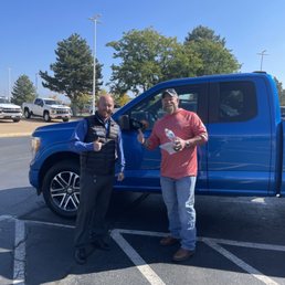 Joshua and new Truck Owner!