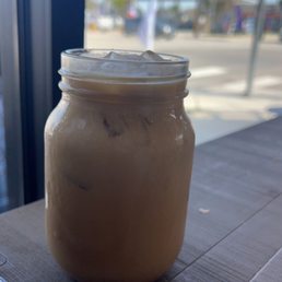 Iced Salted Caramel Latte