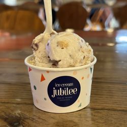 Ice Cream Jubilee - Red bean and almond cookie ice cream
