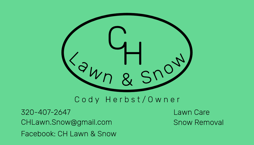 CH LAWN & SNOW Updated April 2024 Richfield, Minnesota Snow