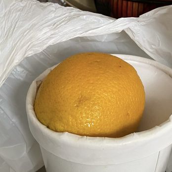 Cozy Corner - This is what he laughed at me for calling a lemon. Looks like a lemon to me. It crushed the container. - Burgers Near Me - Chicago, Illinois Cozy Corner - This is what he laughed at me for calling a lemon. Looks like a lemon to me. It crushed the container. - Burgers Near Me - Chicago, Illinois