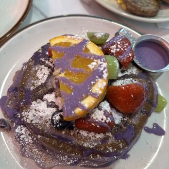The Hangout - Ube Pancakes - Breakfast & Brunch Near Me - Walnut Creek, California The Hangout - Ube Pancakes - Breakfast & Brunch Near Me - Walnut Creek, California