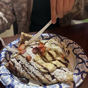 Holly’s Crepes - strawberry banana nutella crepe - Creperies Near Me - San Jose , California Holly’s Crepes - strawberry banana nutella crepe - Creperies Near Me - San Jose , California