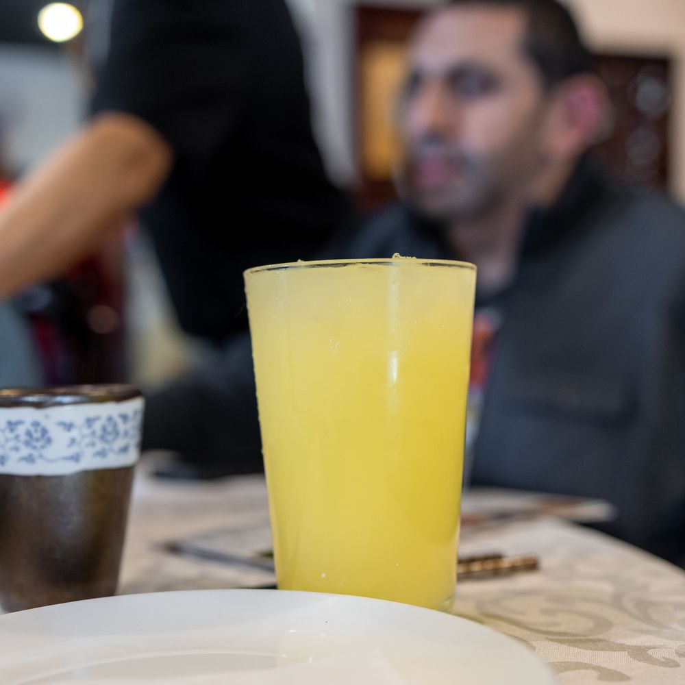 Shanghai Bun Dynasty - 柠檬汁 Lemon Juice ($3) Basically lemonade - Shanghainese Near Me - Cupertino, California