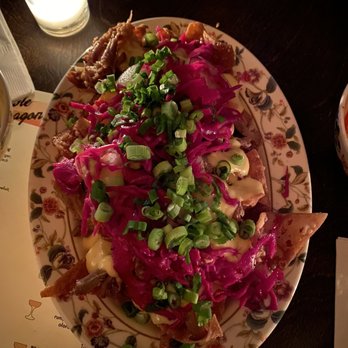 Double Dragon - Nachos (confit pork) - Sandwiches Near Me - Portland, Oregon Double Dragon - Nachos (confit pork) - Sandwiches Near Me - Portland, Oregon