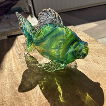Moana Glass by Ryan Staub - This is the fish I created (with a little help (lol) from Louie. - Art Galleries Near Me - Lahaina, Hawaii