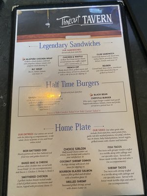Menu photo 4 Timeout Tavern Clare, MI