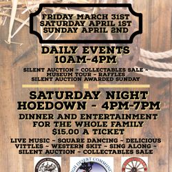 Apple Valley Legacy Museum - Flyer for upcoming event in April 2023!