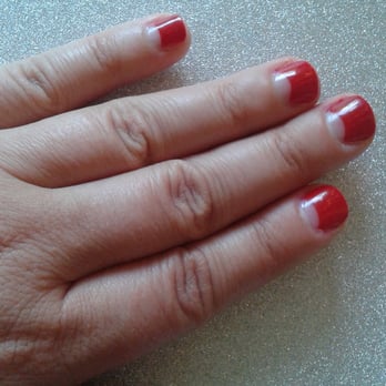 Rose Nail Salon - My lovely 1930s half-moon manicure - Nail Salons Near Me - Seattle, Washington