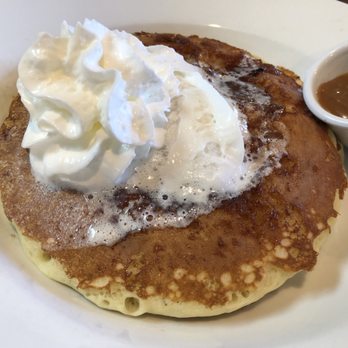 Denny's - New Cinnamon Roll Pancake Breakfast - Diners Near Me - Bakersfield, California