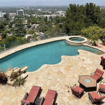 Roy the Contractor - a view of the pool and surrounding area - General Contractors Near Me - West Hollywood, California