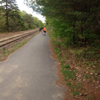 Mountain Division Trail - Most of the trail is paved and runs along the train tracks - Hiking Near Me - Gorham, Maine