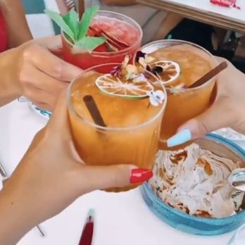 Strawberry Moon - Spicy Jaja Margarita - Mediterranean Near Me - Miami Beach, Florida