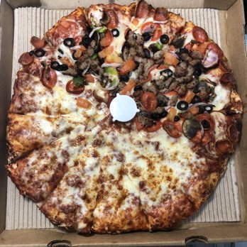 Mountain Mike's Pizza - Half cheese half McKinley - Pizza Near Me - Oceanside, California