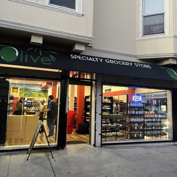 OLIVE Specialty Grocery Store - Store front. - Imported Food Near Me - San Francisco, California OLIVE Specialty Grocery Store - Store front. - Imported Food Near Me - San Francisco, California