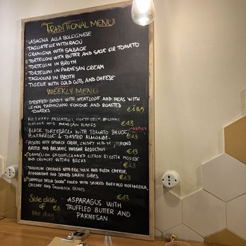 Sfoglia Rina - Menu second week April 2024 - Pasta Shops Near Me - Bologna, BO