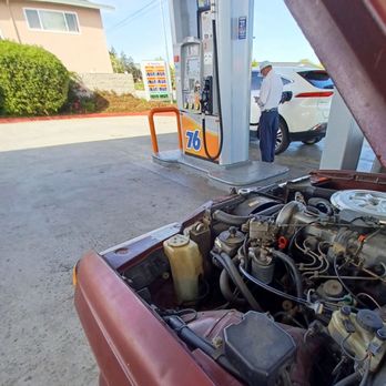 76 - Check under hood EVERY fill up. - Gas Stations Near Me - San Leandro, California 76 - Check under hood EVERY fill up. - Gas Stations Near Me - San Leandro, California
