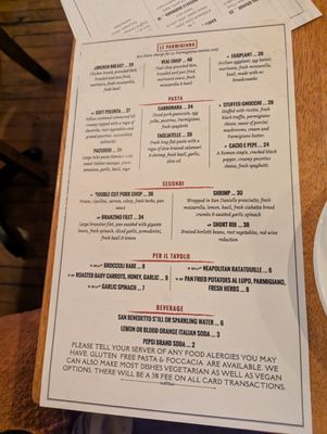 Menu photo 8 Luigino's Parmigiana Montclair, NJ