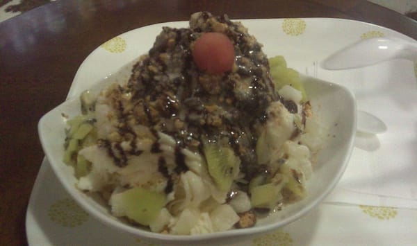 Photo of Snow Ice - Santa Clara, CA, US. Milky something...