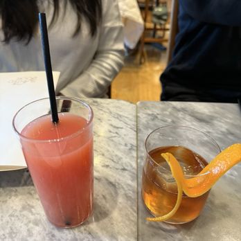 Slanted Door - Fresh pressed grapefruit juice and whiskey cocktail - Vietnamese Near Me - San Ramon, California Slanted Door - Fresh pressed grapefruit juice and whiskey cocktail - Vietnamese Near Me - San Ramon, California