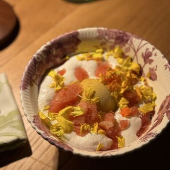 Valley Goat - mango sticky rice - almost like gastronomy - New American Near Me - Sunnyvale, California