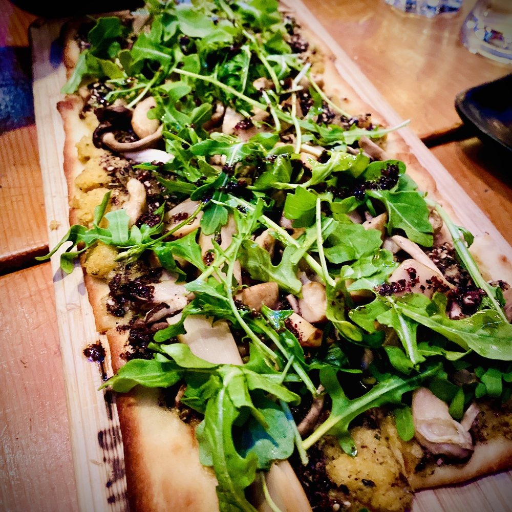 Block Kitchen + Bar - Mushroom Medley Flatbread - Sandwiches Near Me - Banff, Alberta