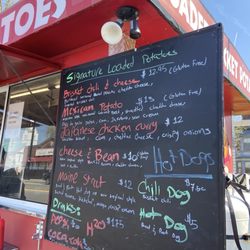 Spud Man Maine - Todays menu