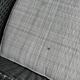Cig burn hole balcony