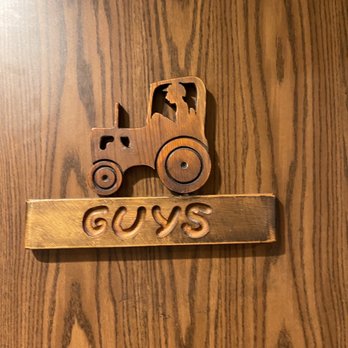 Machine Shed Restaurant - Bathroom - American Near Me - Davenport, Iowa Machine Shed Restaurant - Bathroom - American Near Me - Davenport, Iowa