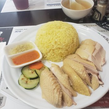 Taishan Kitchen - Hainan chicken rice plate - Chinese Near Me - El Monte, California Taishan Kitchen - Hainan chicken rice plate - Chinese Near Me - El Monte, California