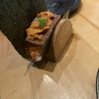 Sugo Hand Roll Bar - Uni wagyu - Sushi Bars Near Me - Seattle, Washington Sugo Hand Roll Bar - Uni wagyu - Sushi Bars Near Me - Seattle, Washington