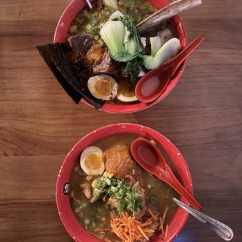 Kami Ramen Bar - Chicken curry ramen and spicy beef rib ramen - Ramen Near Me - Collierville, Tennessee