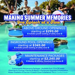 Aqua Master Pool & Spa - Pool maintenance- Pool Cleanings- Pool Openings- Equipment Repair & Service & more!