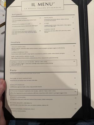 Menu photo 5 La Stella Dallas, TX
