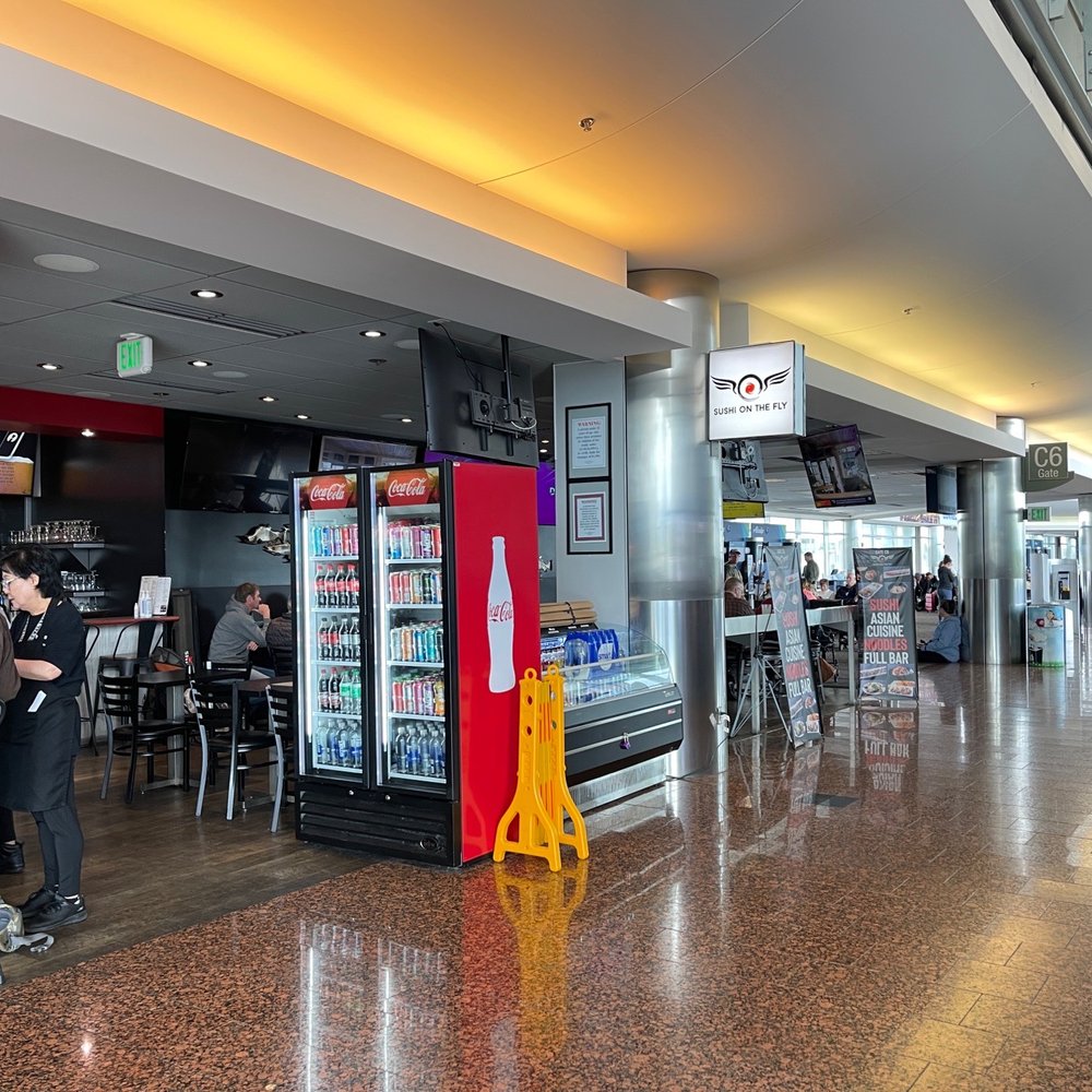 Near C6 inside airport after security Near C6 inside airport after security