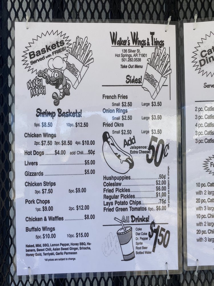 Walkers Wings and Things