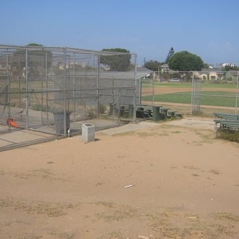 Ocean View Farms - One of two baseball fields I saw at the top of the hill. - Community Gardens Near Me - Los Angeles, California