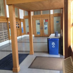 United States Post Office - Entrance from street then the doors to the full service area.