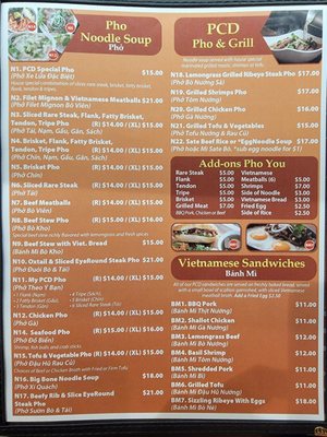Menu photo 6 Pho Ca Dao & Grill San Diego, CA Menu photo 6 Pho Ca Dao & Grill San Diego, CA